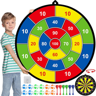 Diversión con dardos adhesivos | Diversión segura para niños - Juego de dardos colorido